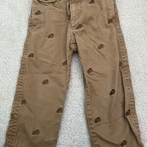 babyGap Kids Khaki Brown Embroidered Pants